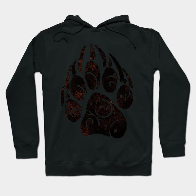 A paw Print for you Hoodie by TriForceDesign